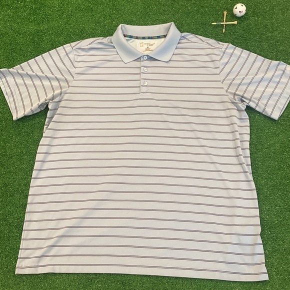 Mens ShortSleeve St Andrew of Scotland Polo. Size Large. - Picture 3 of 6